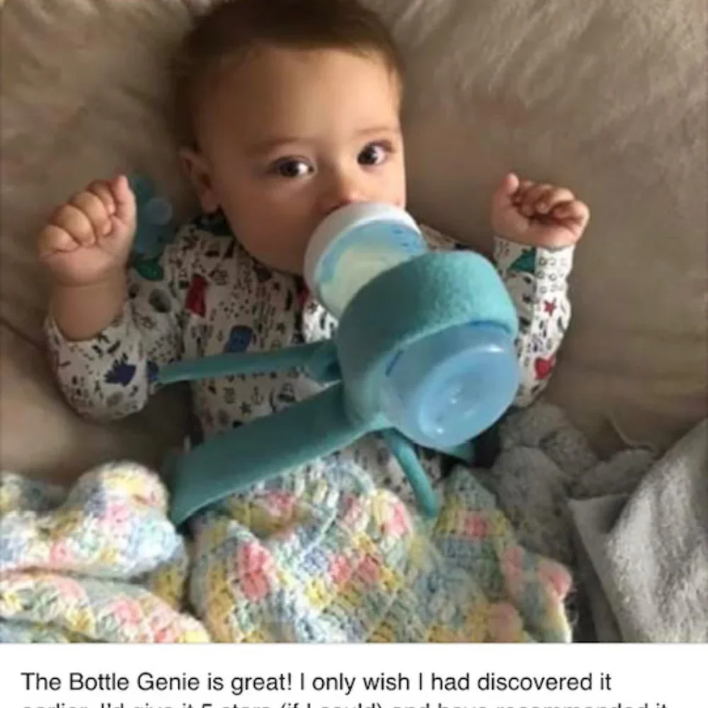 Baby Bottle Helper, Hands Free Feeding, XTRA Hand